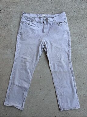 Levi’s 505 White Tab Straight Leg Jeans Women’s 34x30 Khaki Beige Casual